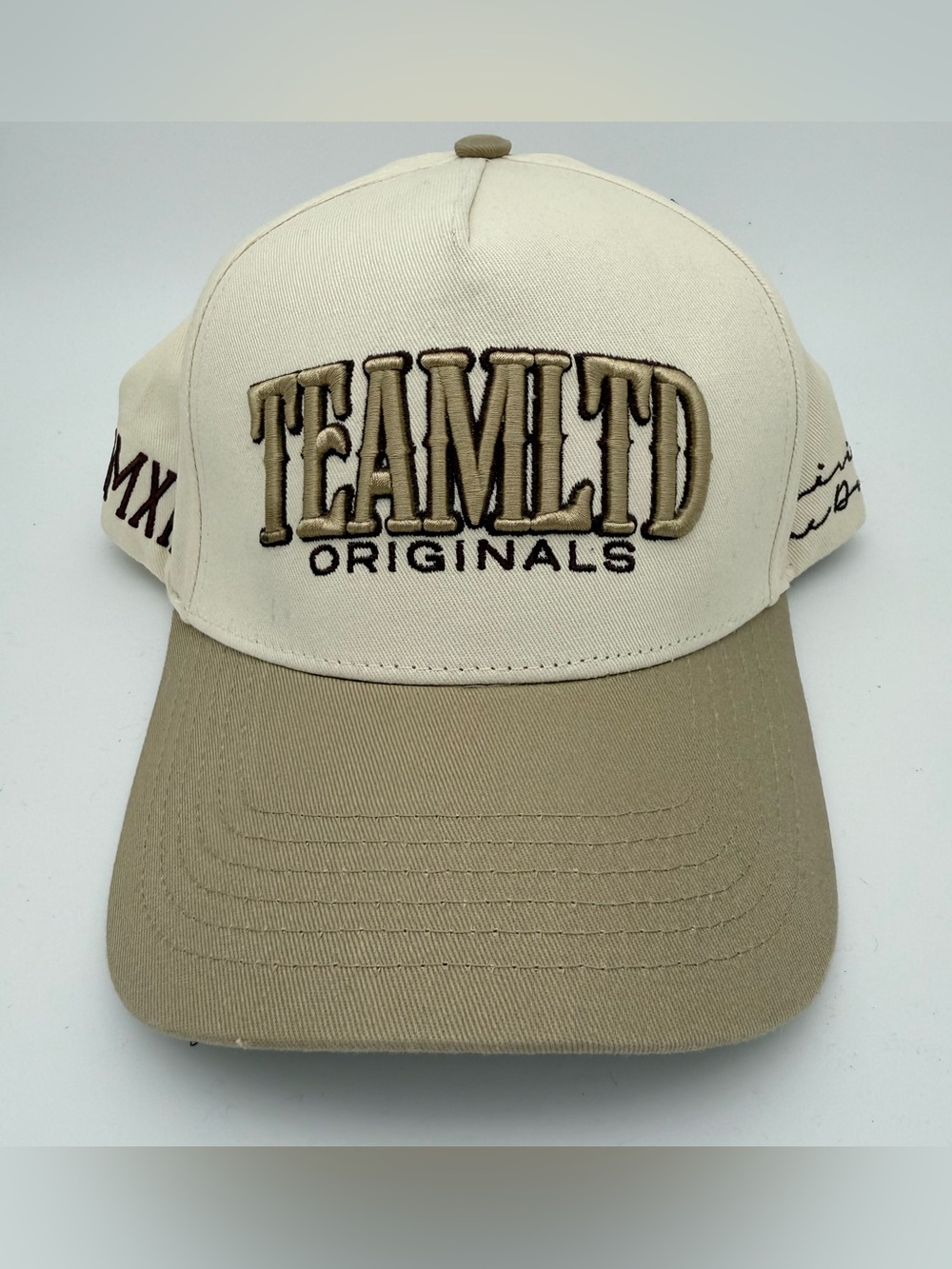 NWT TeamLTD Originals Limited Edition Hat 25/250 Beige Tan